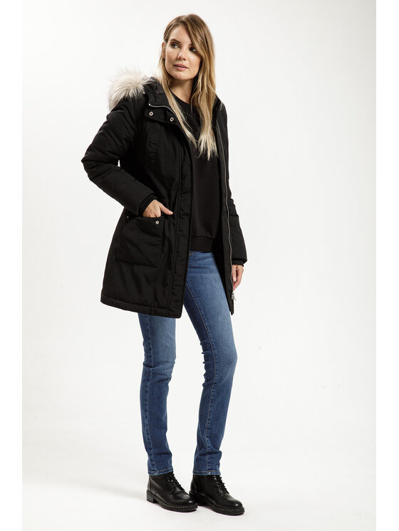 Cross Jeans Cross Jeans Kurtka zimowa 81262-020 Czarny