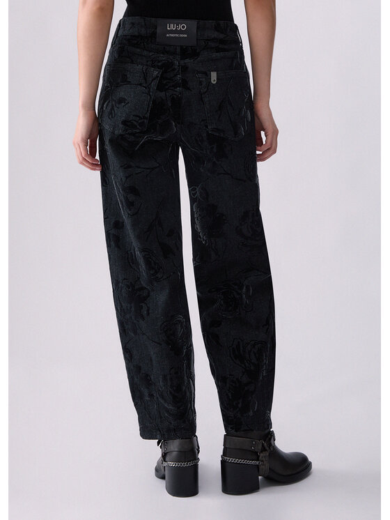 Liu Jo Liu Jo Jeans UF6175D036787522 Nero Loose Fit