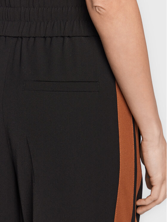 Marc Aurel Marc Aurel Текстилни панталони 1659 2000 92875 Черен Regular Fit