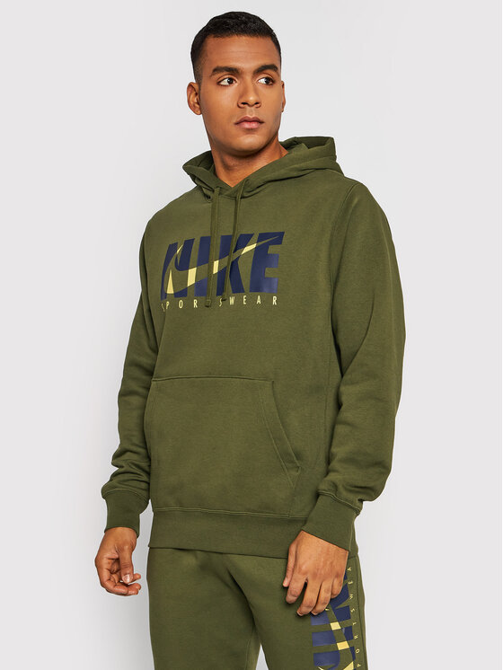 Nike Nike Treniņtērps Sportswear Graphic DD5242 Zaļš Regular Fit