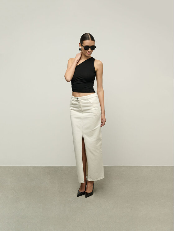 La Mania La Mania Gonna NEVE Bianco Classic Fit