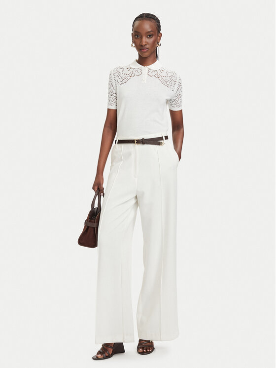 MAX&Co. MAX&Co. Polo särk MColonza 2616361043200 Kreemjas Regular Fit
