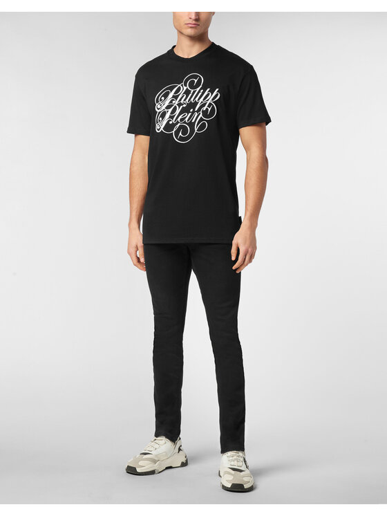 PHILIPP PLEIN PHILIPP PLEIN T-shirt 23517 Nero Regular Fit