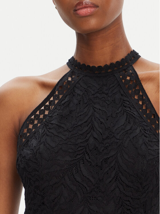 Guess Guess Rochie cocktail W5YK0C KCS90 Negru Classic Fit