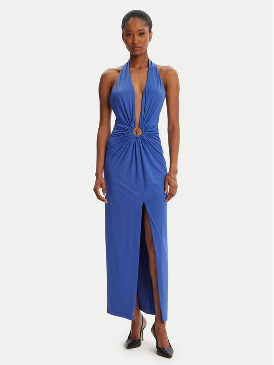 BARDOT Sukienka koktajlowa Alma Plunging 59914DB Niebieski Regular Fit