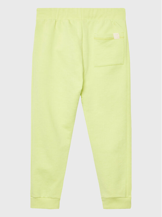 United Colors Of Benetton United Colors Of Benetton Spodnie dresowe 3UHRCF02N Żółty Regular Fit