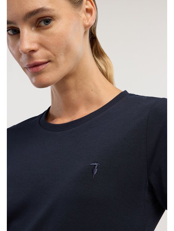 Trussardi Trussardi T-shirt G0266000325N0B1 Blu Regular Fit