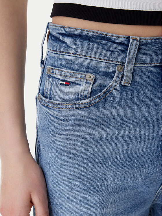 Tommy Jeans Tommy Jeans Farmer Claire DW0DW21985 Kék Wide Leg