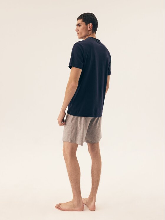 Henderson Henderson Piżama 42598 Granatowy Regular Fit