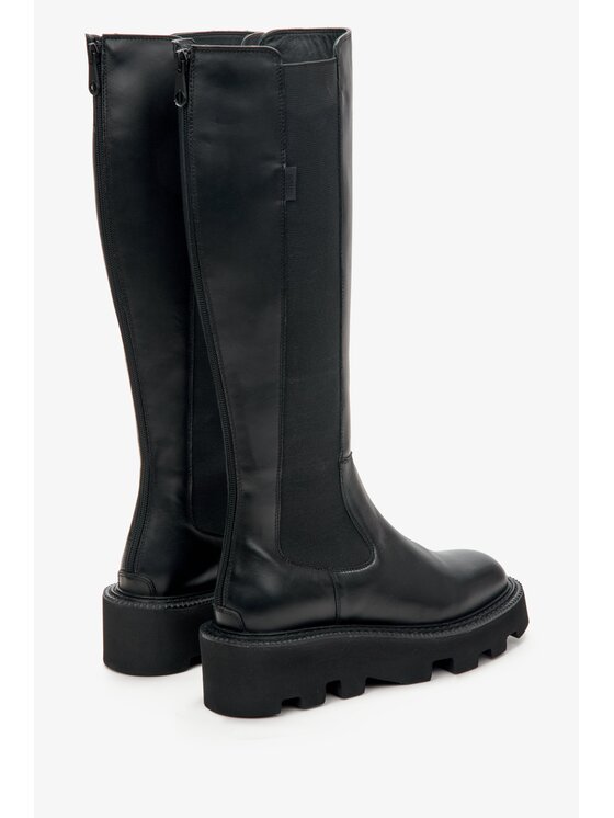 Estro Estro Μπότες ER00113956 Μαύρο