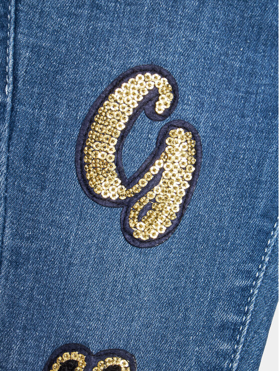 Guess Guess Farmer K3BA00 D4CA0 Sötétkék Skinny Fit