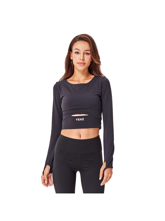 Yeaz Yeaz Top REVELATION Czarny Slim Fit