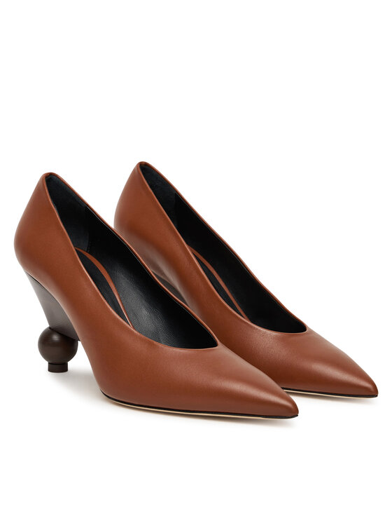 Weekend Max Mara Weekend Max Mara Décolleté Nievo 25255260956 Marrone