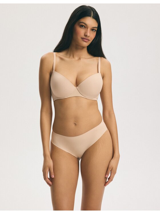 Esotiq Esotiq Biustonosz push-up 43299 Beżowy jasny