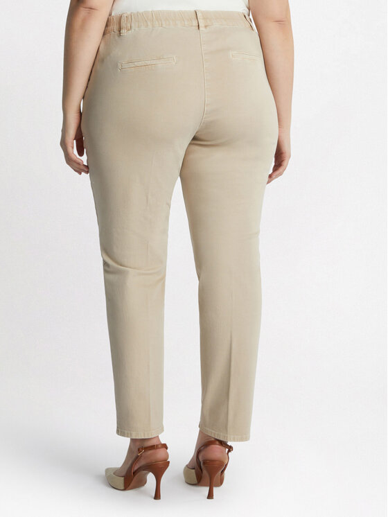 Fiorella Rubino Fiorella Rubino Pantaloni di tessuto P706T004716N002 Écru Regular Fit