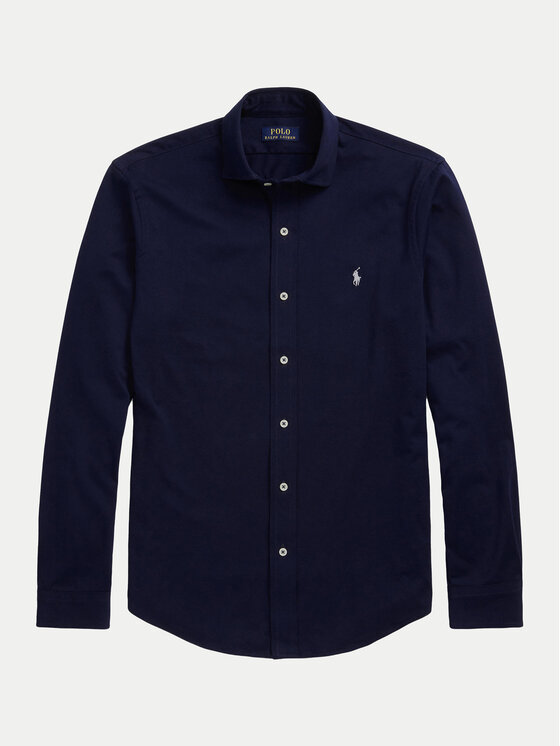 Polo Ralph Lauren Polo Ralph Lauren Cămașă 710899386003 Bleumarin Slim Fit
