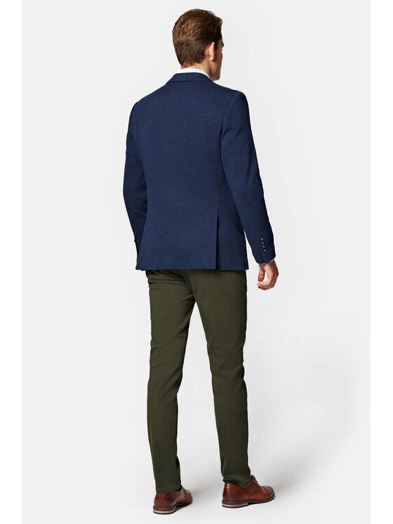 Lancerto Lancerto Marynarka Tramore MA131223000002 Granatowy Slim Fit