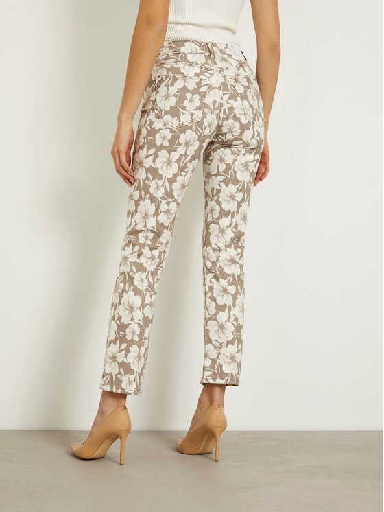 Guess Guess Τζιν 163081 Καφέ Slim Fit