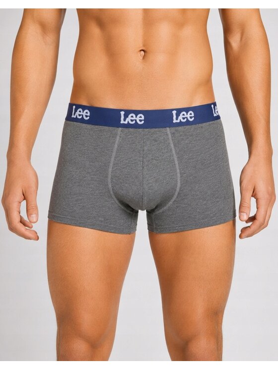 Lee Lee Bokserki Redpath 3 Pack Organic Cotton Elastane Trunks Kolorowy