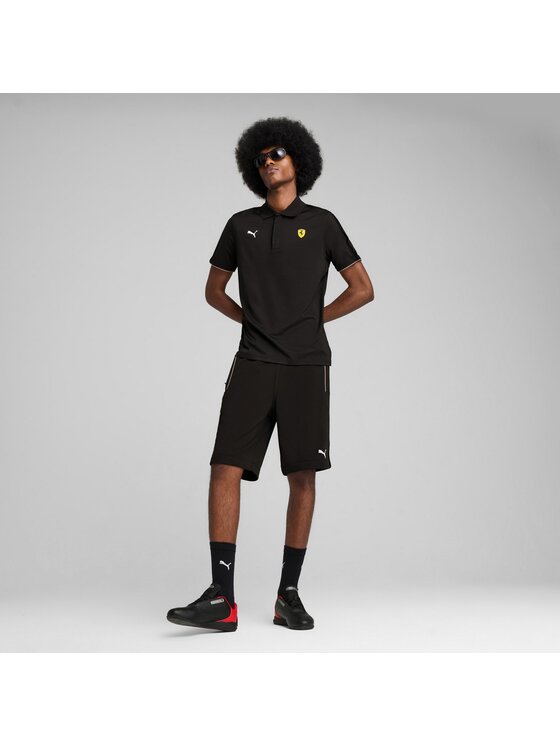Puma Puma Polo 630185 Czarny Regular Fit