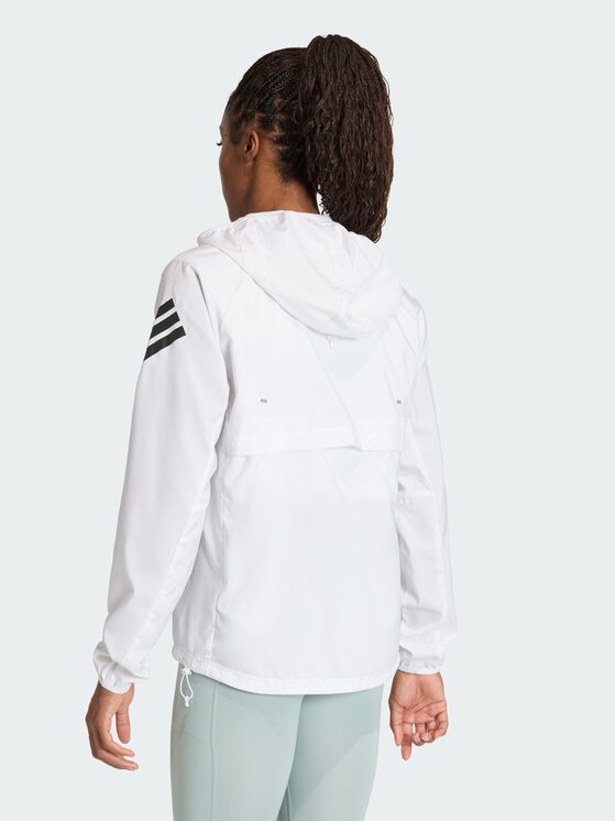 adidas adidas Kurtka do biegania 159449 Biały Regular Fit