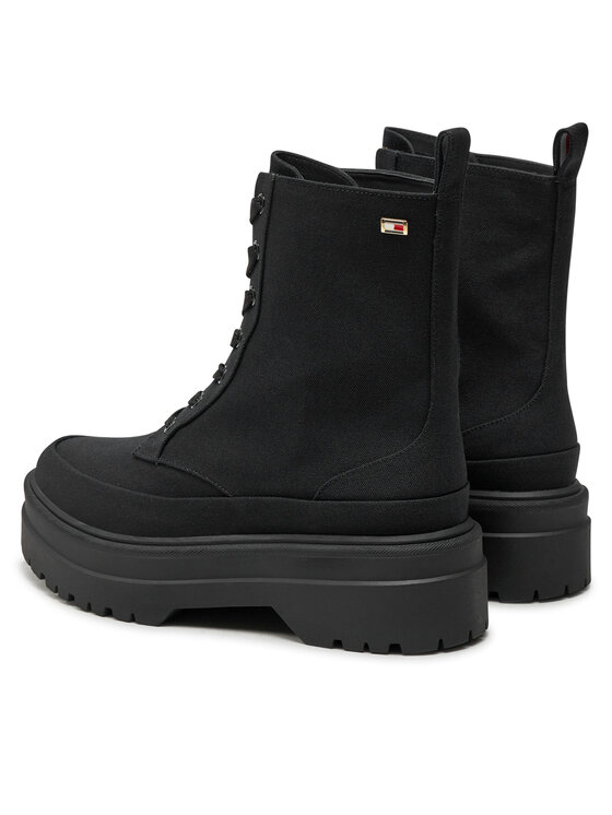 Tommy Hilfiger Tommy Hilfiger Botine FW0FW08200 Negru