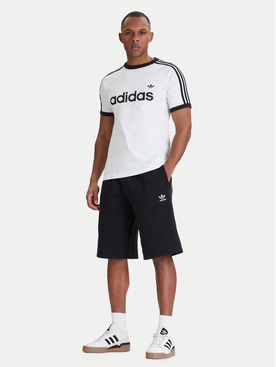 adidas adidas Sportovní kraťasy Trefoil Essentials JV6054 Černá Loose Fit