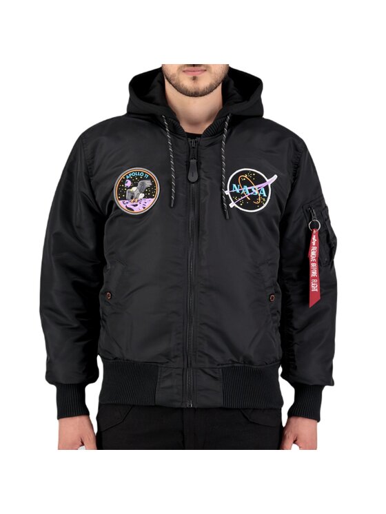 Alpha Industries Alpha Industries Bundy bomber AI.108108-03-3XL Čierna Vintage Fit