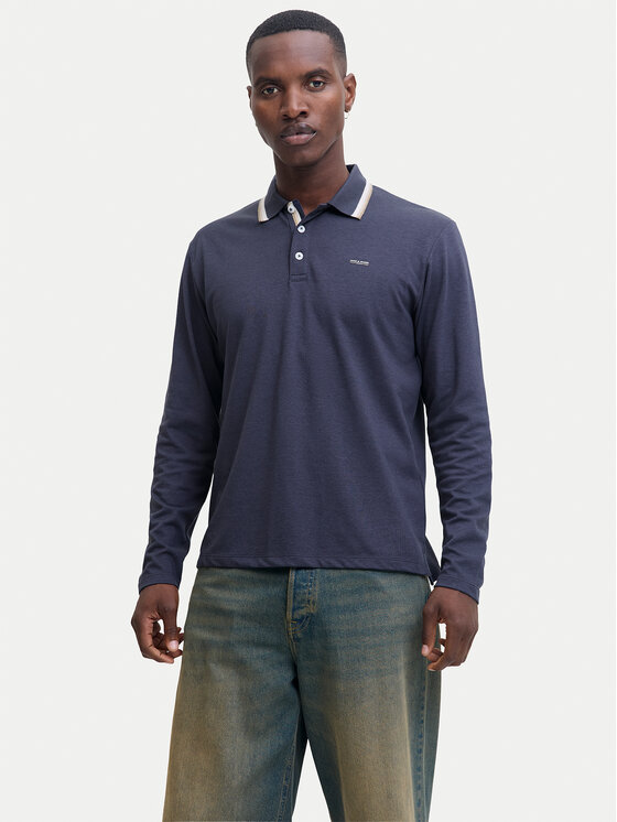 Jack & Jones Jack & Jones Polokošile Blualves 12287520 Modrá Regular Fit