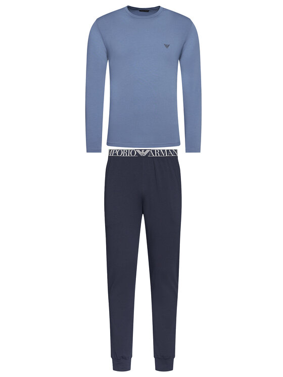 Emporio Armani Underwear Emporio Armani Underwear Piżama 111789 0A720 16490 Granatowy