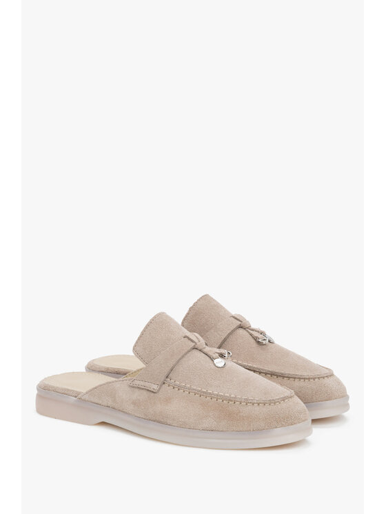 Estro Estro Παντόφλες ER00119244 Μπεζ