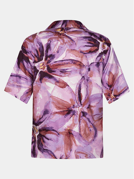 Femilet by Chantelle Femilet by Chantelle Cămașă pijama Anna FN9420 Violet Relaxed Fit