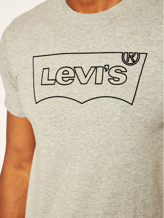 Levi's® Levi's® Póló Housemark Graphic Tee 22489-0241 Szürke Regular Fit