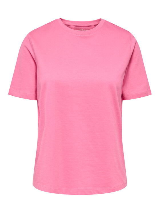 ONLY ONLY Тишърт Freja 15367970 Розов Regular Fit