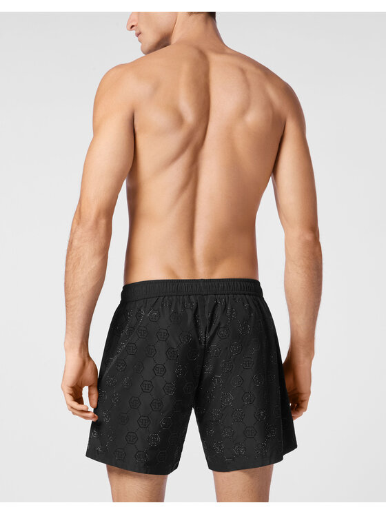 PHILIPP PLEIN PHILIPP PLEIN Pantaloncini 23657 Nero