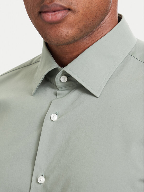 BOSS BOSS Košulja 50473265 Svijetlo zelena Regular Fit
