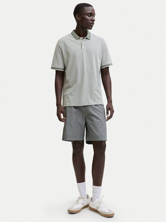 Jack & Jones Jack & Jones Polo Blualves 12274681 Gaiši zaļa Regular Fit