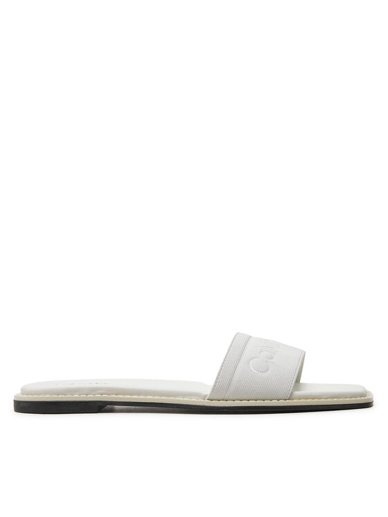 Női Papucs Calvin Klein, Méret: 41, Fehér, Flat Slide He HW0HW01989