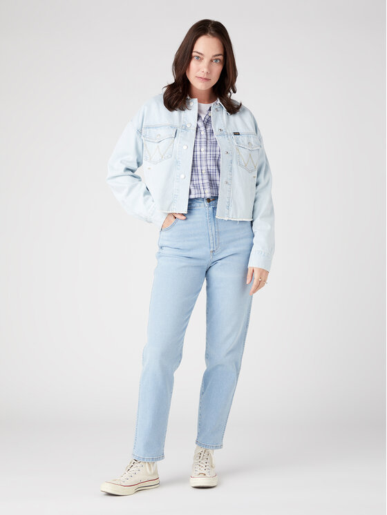 Wrangler Wrangler Kurtka jeansowa Western W429HF48L 112334375 Granatowy Regular Fit