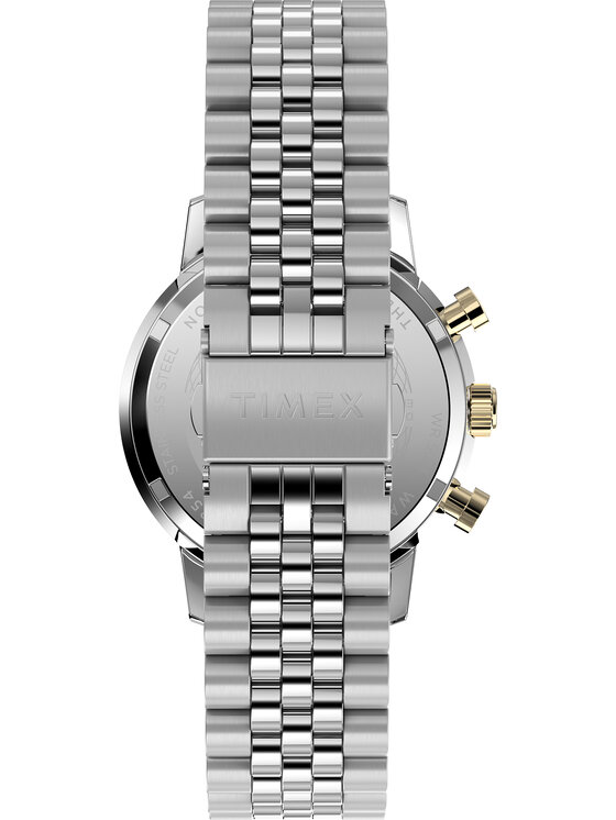 Timex Timex Zegarek TW2W60100 Srebrny