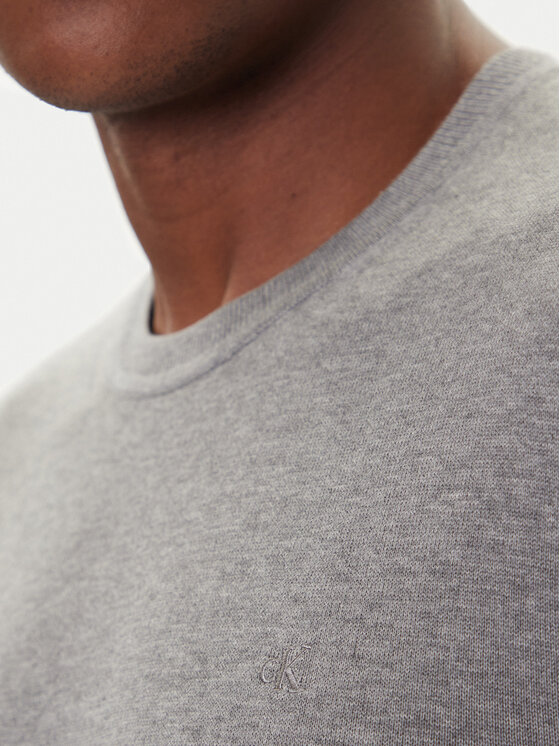 Calvin Klein Calvin Klein Džemperis LV040BM343 Pelēks Regular Fit
