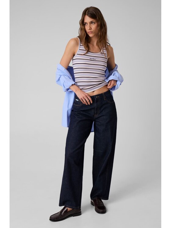 Guess Guess Top 183554 Niebieski Classic Fit