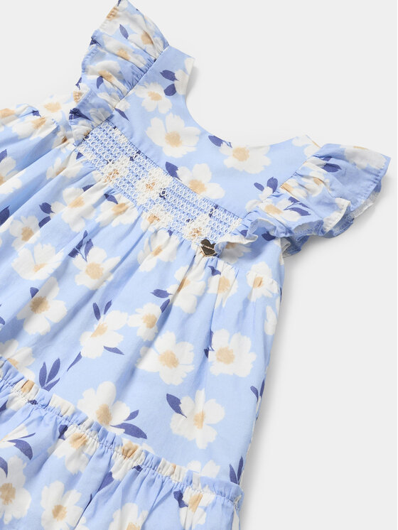 Mayoral Mayoral Sommerkleid 1917 Blau Regular Fit