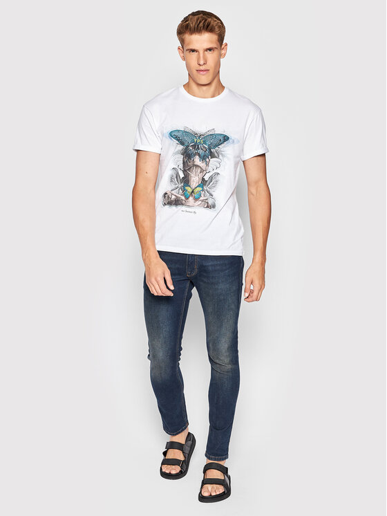 T-shirt We Better Fly 107266 Bianco Regular Fit