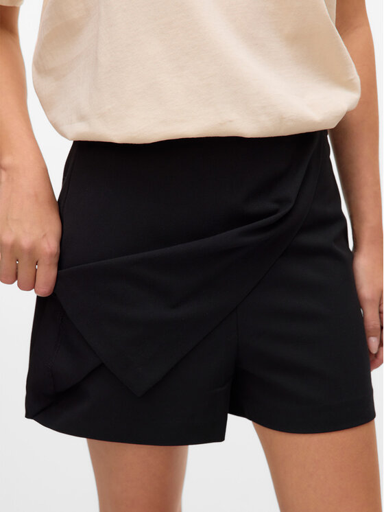 Vero Moda Vero Moda Sukňošortky Melina 10332054 Čierna Loose Fit