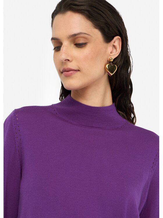 Liu Jo Liu Jo Maglione CF5041MA82OX0717 Viola Regular Fit