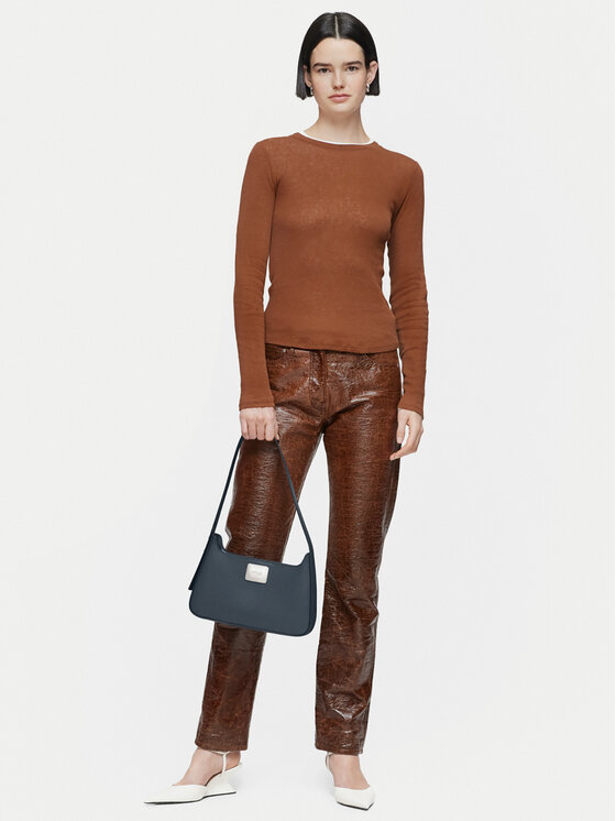 TOUS TOUS Дамска чанта Bolso De Hombro M T Lucia 2002019447 Сив