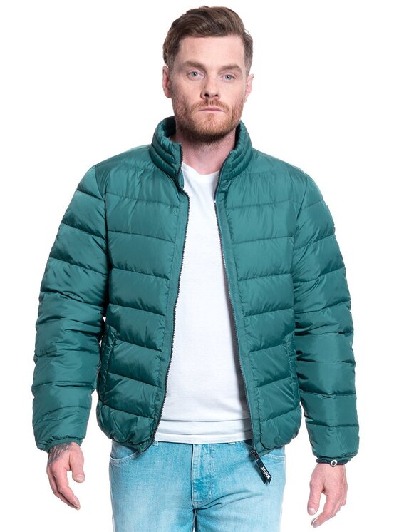 Mustang Mustang Giubbotto invernale DANIEL LIGHT PADDED Verde Regular Fit