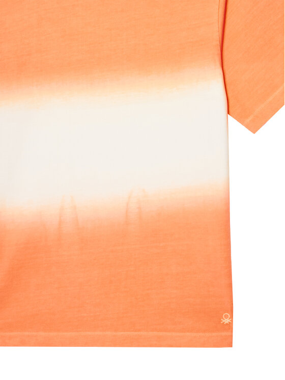 United Colors Of Benetton United Colors Of Benetton Tričko 3NPDC10OL Oranžová Regular Fit