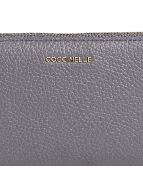 Coccinelle Coccinelle Portafoglio Metallic Large Grigio